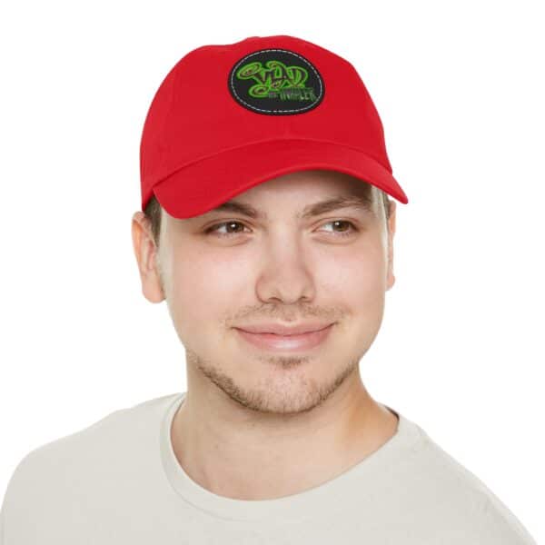 Vlad The Inhaler Band Artistic Round Leather Patch Dad Hat - Stylish Casual Cap - Image 45