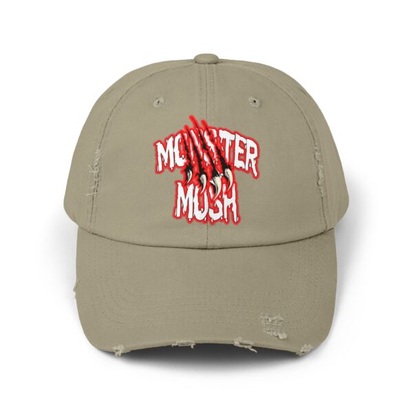 Monster Mosh Logo Distressed Cap for Gothic Style Lovers - Image 29