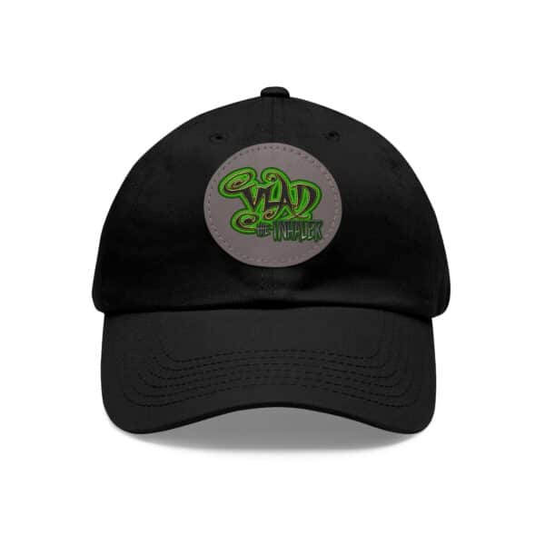 Vlad The Inhaler Band Artistic Round Leather Patch Dad Hat - Stylish Casual Cap
