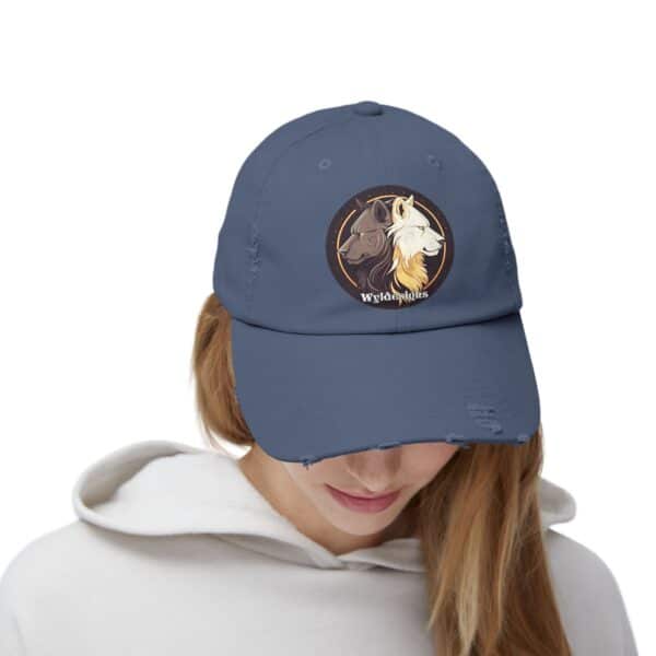 Wyldesigns Logo Distressed Cap for Gothic Style Lovers - Image 11