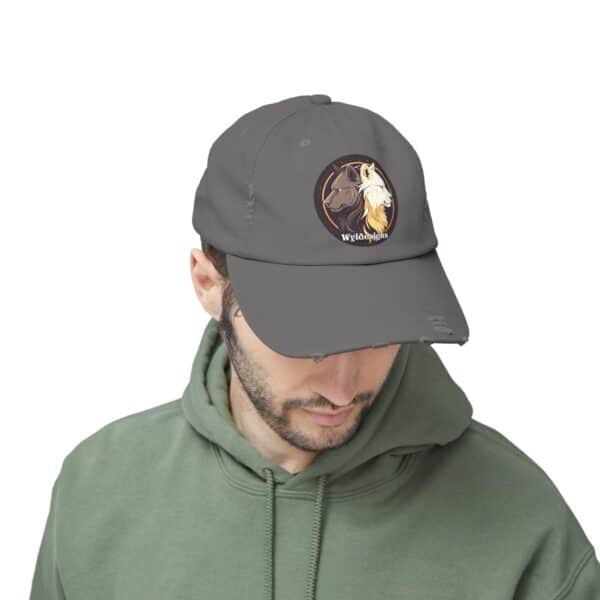 Wyldesigns Logo Distressed Cap for Gothic Style Lovers - Image 48
