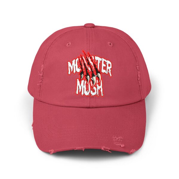 Monster Mosh Logo Distressed Cap for Gothic Style Lovers - Image 50