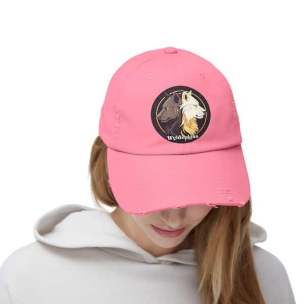 Wyldesigns Logo Distressed Cap for Gothic Style Lovers - Image 53