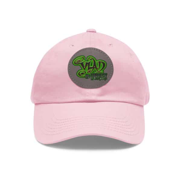 Vlad The Inhaler Band Artistic Round Leather Patch Dad Hat - Stylish Casual Cap - Image 96