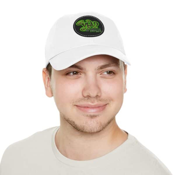 Vlad The Inhaler Band Artistic Round Leather Patch Dad Hat - Stylish Casual Cap - Image 25