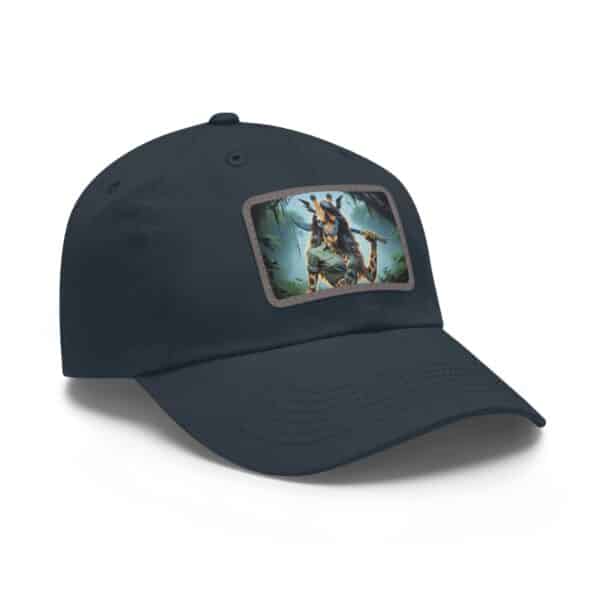 Arm The Animals: Hunter Giraffe Girl #AA-D-Gi001  Leather Patch Dad Hat - Casual Style for Music Lovers - Image 77