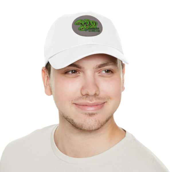 Vlad The Inhaler Band Artistic Round Leather Patch Dad Hat - Stylish Casual Cap - Image 30