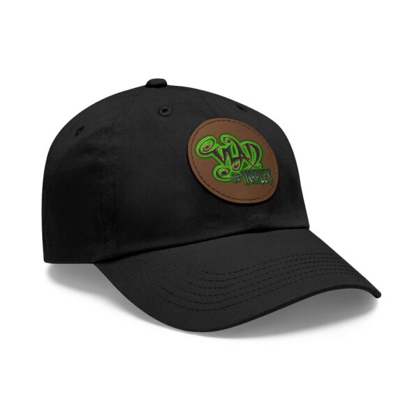 Vlad The Inhaler Band Artistic Round Leather Patch Dad Hat - Stylish Casual Cap - Image 7
