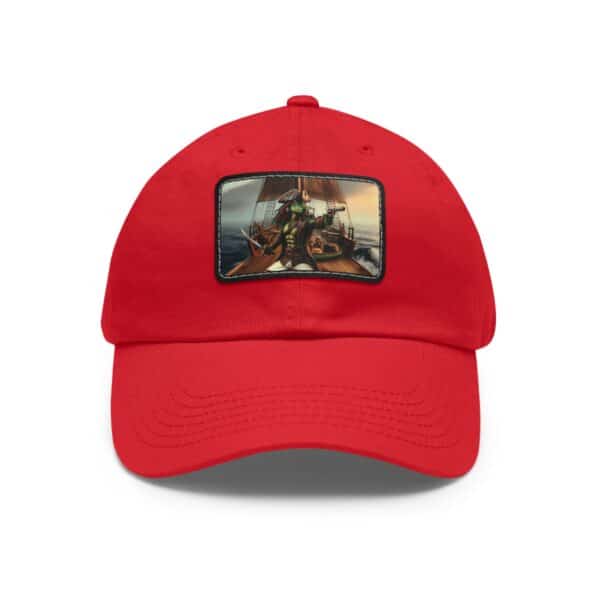 Arm The Animals: Pirate Gator #AA-D-PG002a Leather Patch Dad Hat - Casual Style for Music Lovers - Image 91