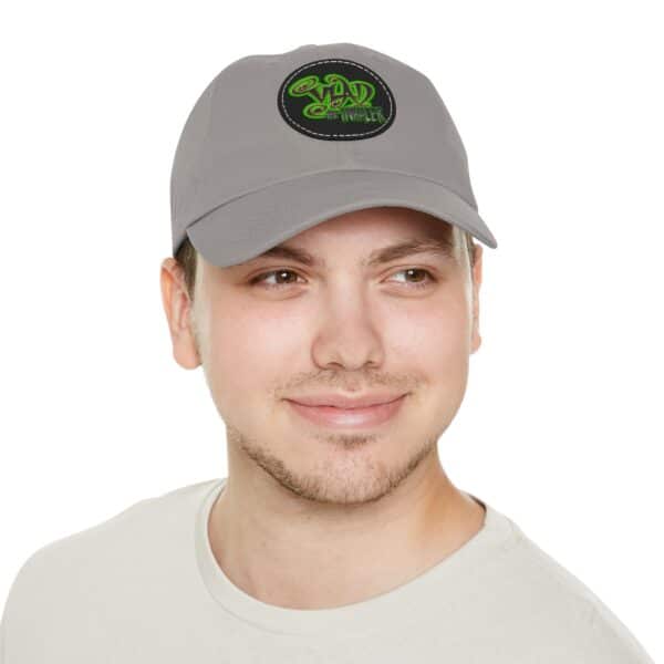 Vlad The Inhaler Band Artistic Round Leather Patch Dad Hat - Stylish Casual Cap - Image 15