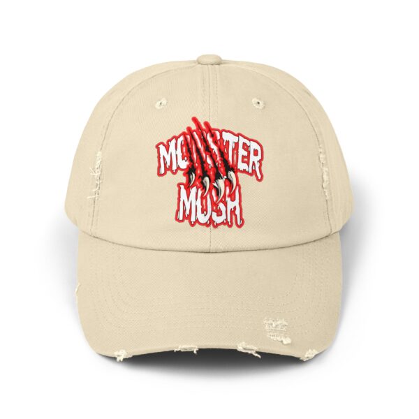 Monster Mosh Logo Distressed Cap for Gothic Style Lovers - Image 22