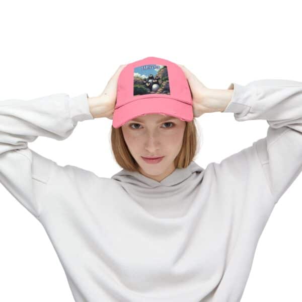 Tariffied Logo Distressed Cap - Tariff Fear Is Real - Image 49
