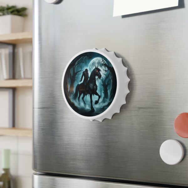 Sleepy Hollow Headless Horseman Bottle Opener – Gothic Decor for Halloween & Everyday Use - Image 4