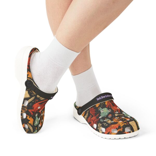 Epic Fantasy Dragon Pattern Clogs - Image 18