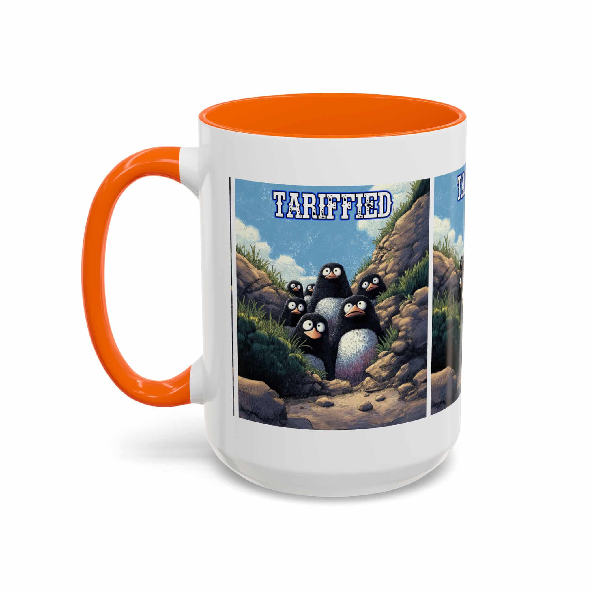 Tariffied Accent Coffee Mug (11, 15oz) - Tariff Fear Is Real - Image 55