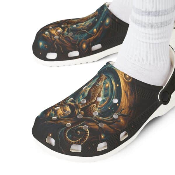 Cosmic Leopard WD-D013 By Wyldesigns - Clog Shoes - Image 16
