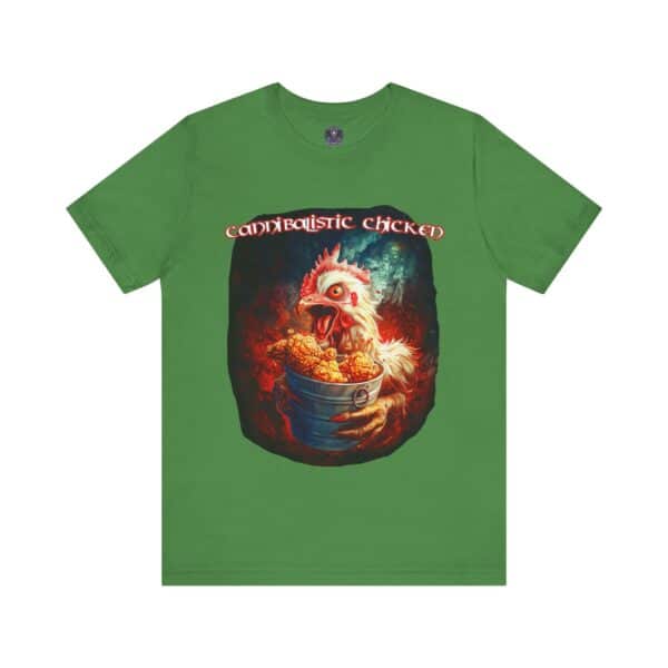 Cannibalistic Chicken Band Tee Alt Logo Font - Image 45