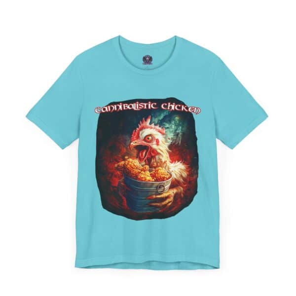 Cannibalistic Chicken Band Tee Alt Logo Font - Image 55