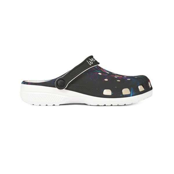 Cosmic Chameleon Design #WD-D004 By Wyldesigns - Clog Shoes - Image 15