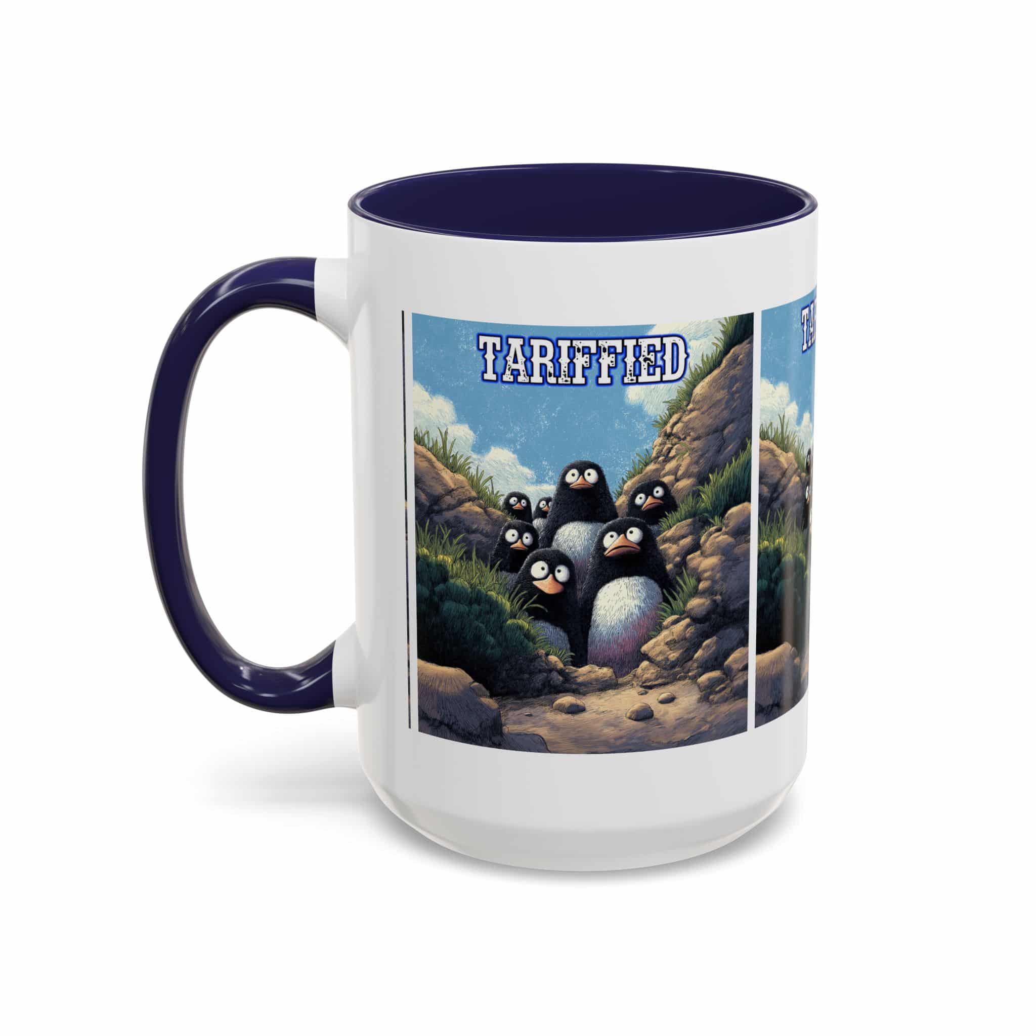 Tariffied Accent Coffee Mug (11, 15oz) - Tariff Fear Is Real - Image 27