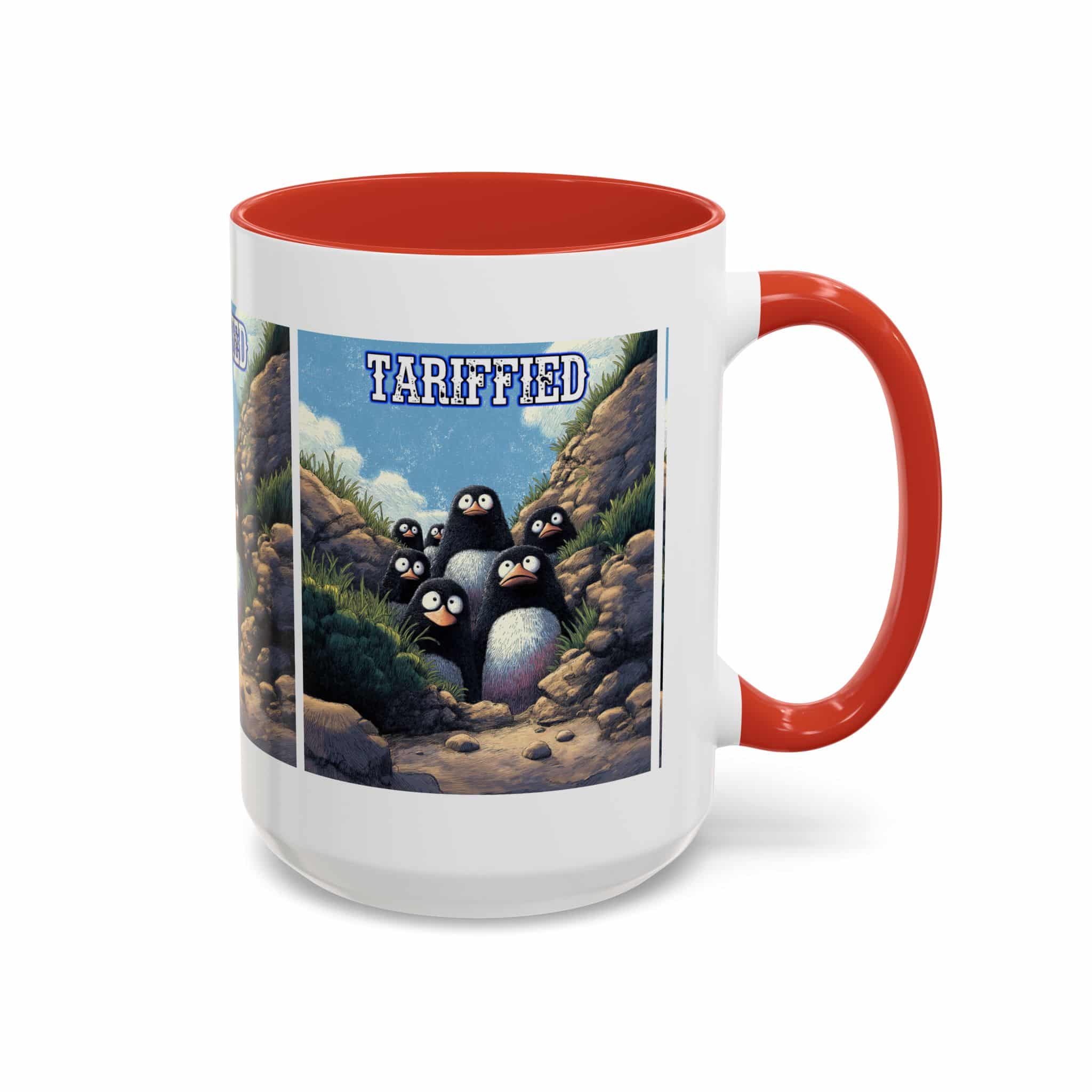 Tariffied Accent Coffee Mug (11, 15oz) - Tariff Fear Is Real - Image 34