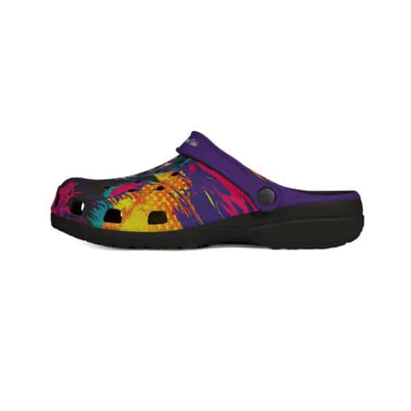 Dracula Pop 60's Art Style Clog Style Shoes - Image 5