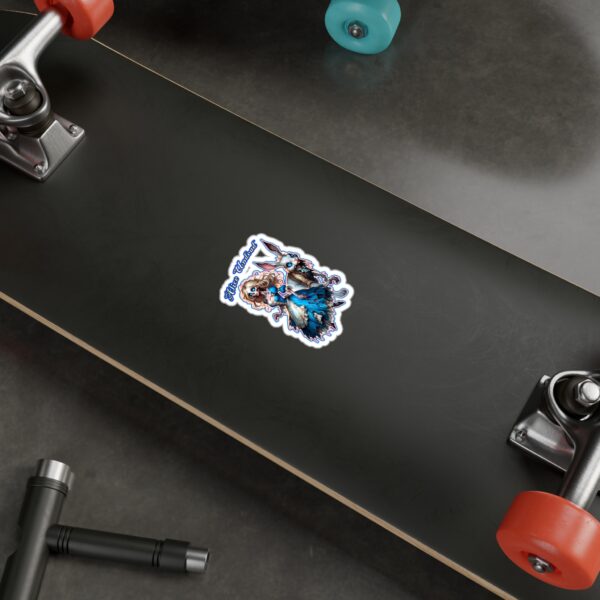 Ghastly Wicked Tales Alice Undead & White Rabbit Decal Sticker - Image 6