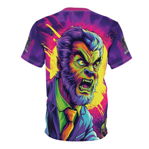 The Wolfman Pop 60's Art Style Tee Unisex (AOP) - Image 28