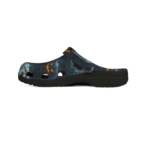 Halloween Ghosts & Pumpkins Pattern 2 Clog Style Shoes - Image 6