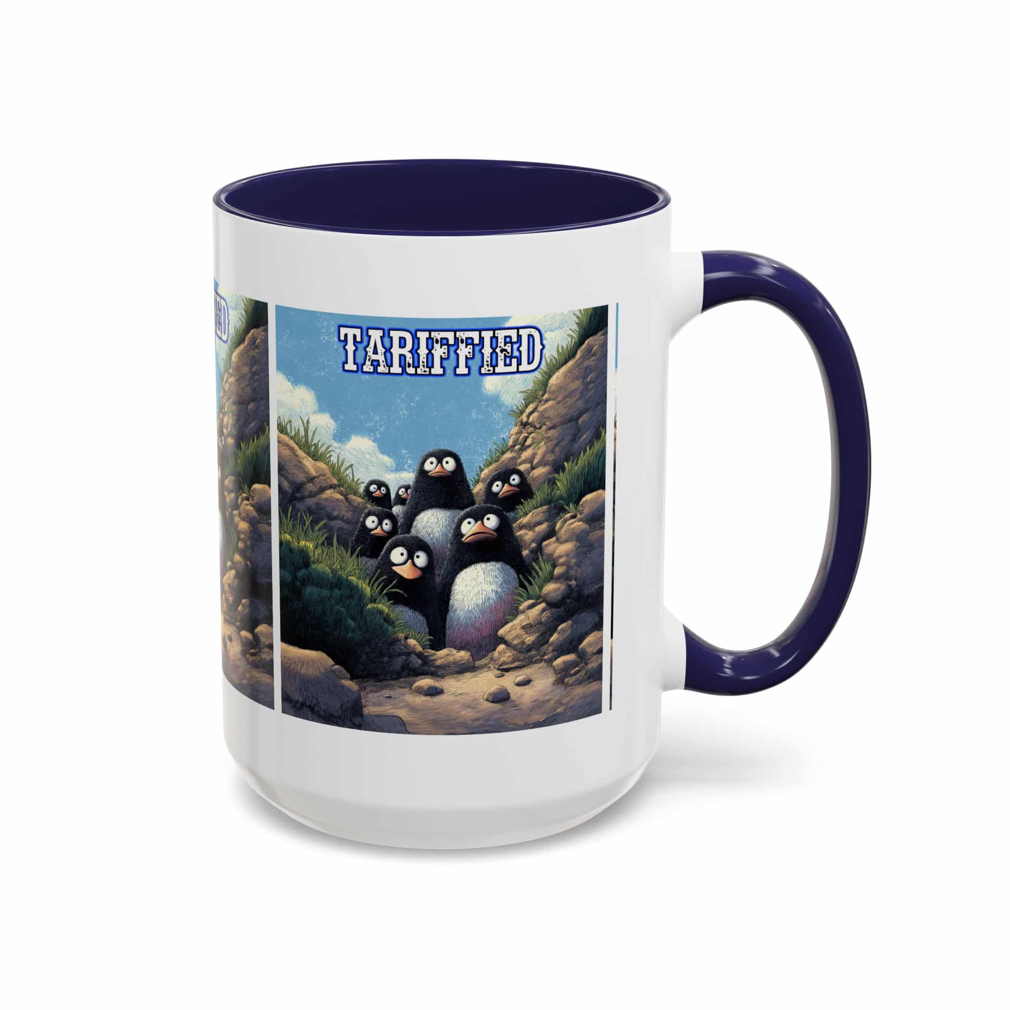 Tariffied Accent Coffee Mug (11, 15oz) - Tariff Fear Is Real - Image 26