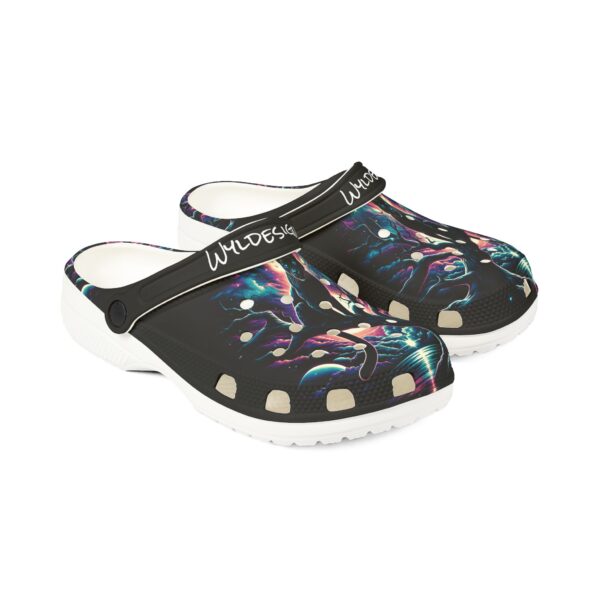 Cosmic Black Panther WD-D009 By Wyldesigns Design - Clog Shoes - Image 11