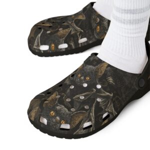 Cat Bat Hybrid Pattern EVA Foam Rubber Shoes