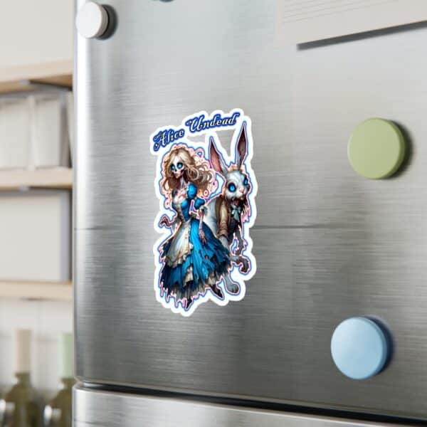 Ghastly Wicked Tales Alice Undead & White Rabbit Decal Sticker - Image 15