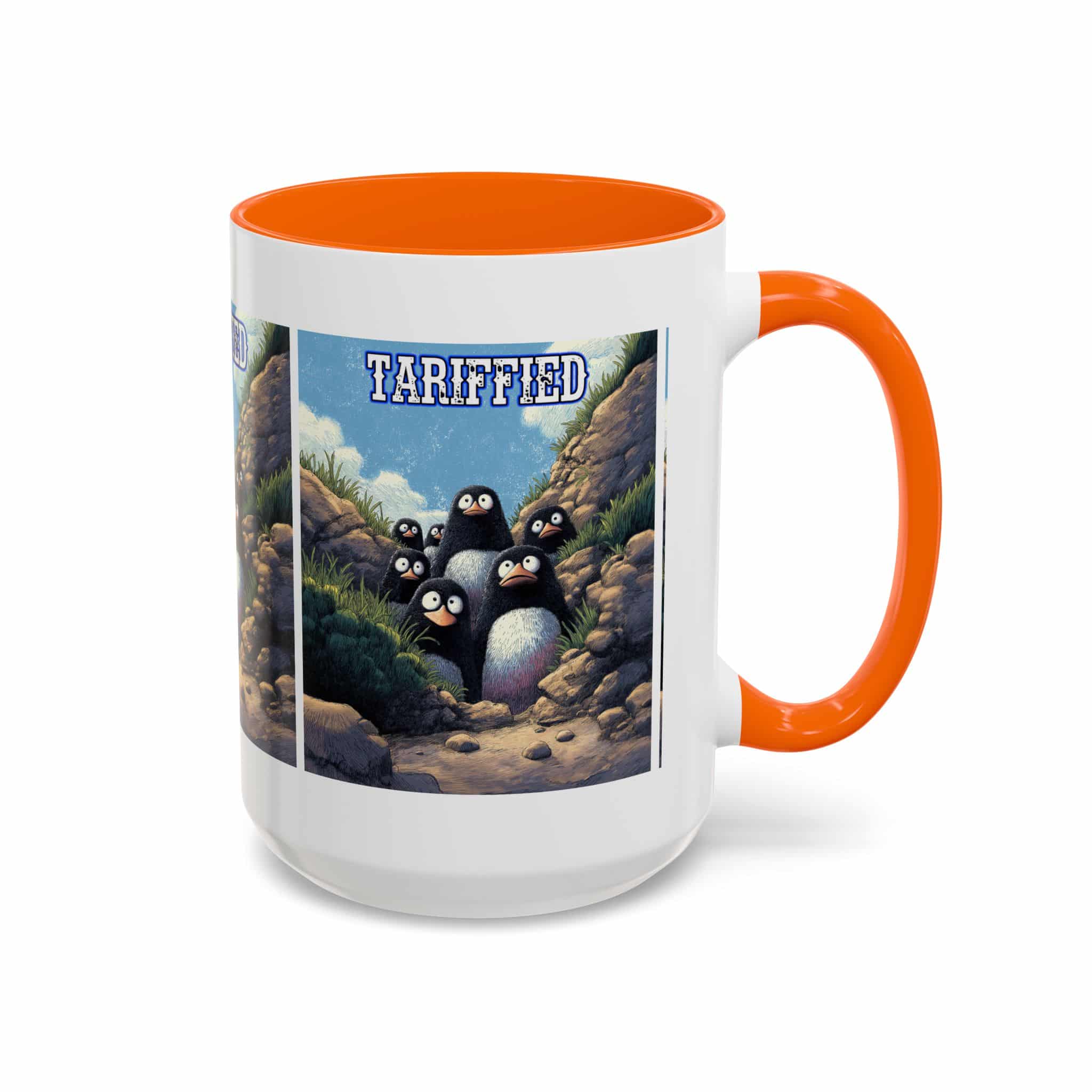 Tariffied Accent Coffee Mug (11, 15oz) - Tariff Fear Is Real - Image 54