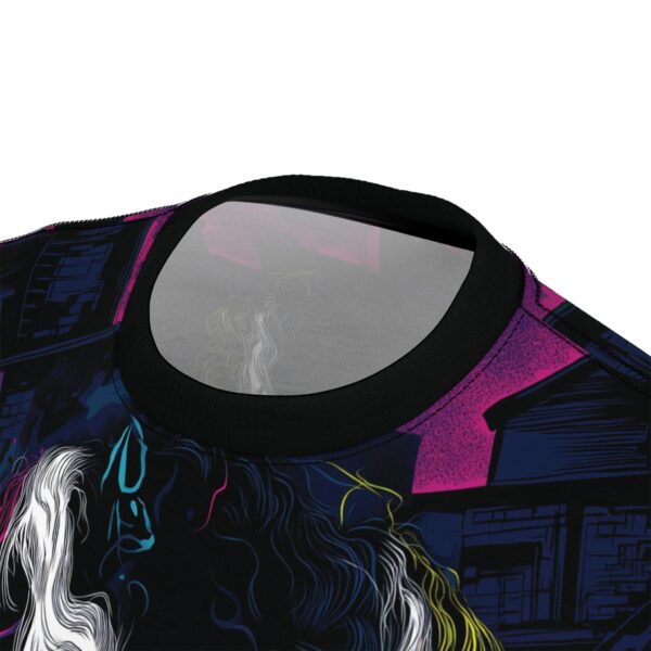 Bride Of Frankenstein Pop 60's Art Style Tee Unisex (AOP) - Image 19