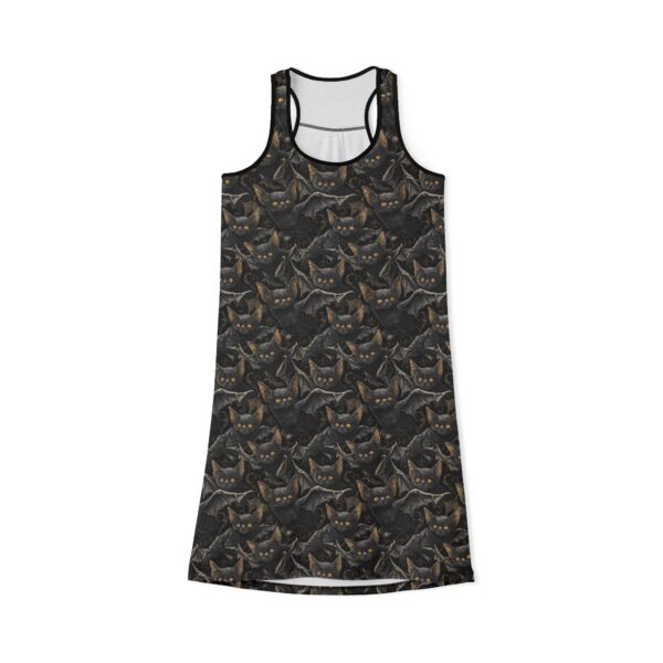 Baby Dragon & Mushrooms Pattern Women's Racerback Dress (AOP)