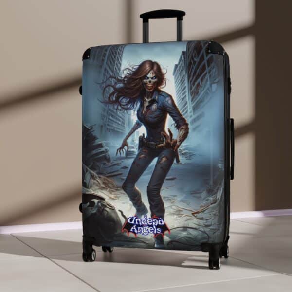 Undead Angels Zombie Police Officer Terri #UA-ZT001 Personalized Luggage - Image 12