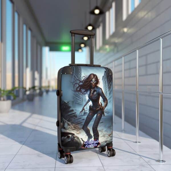 Undead Angels Zombie Police Officer Terri #UA-ZT001 Personalized Luggage - Image 3