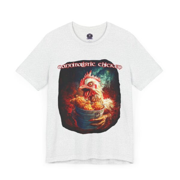 Cannibalistic Chicken Band Tee Alt Logo Font - Image 42