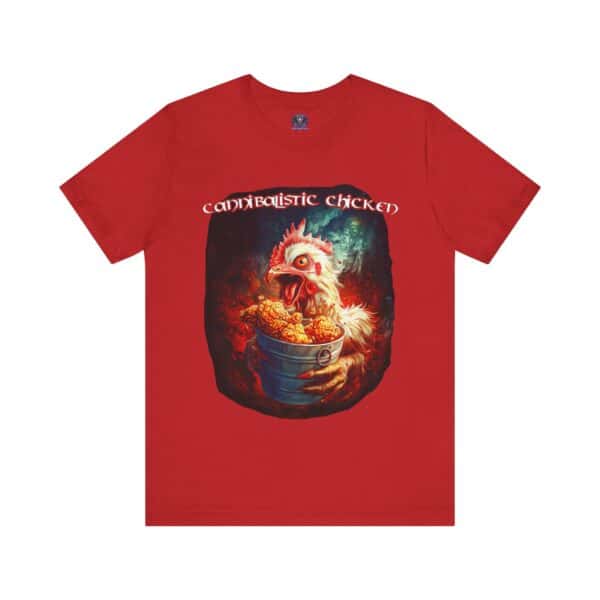 Cannibalistic Chicken Band Tee Alt Logo Font - Image 35