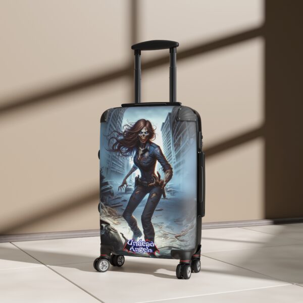 Undead Angels Zombie Police Officer Terri #UA-ZT001 Personalized Luggage - Image 4