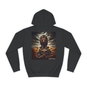 Undead Lion WD-D015 By Wyldesigns Unisex College Hoodie