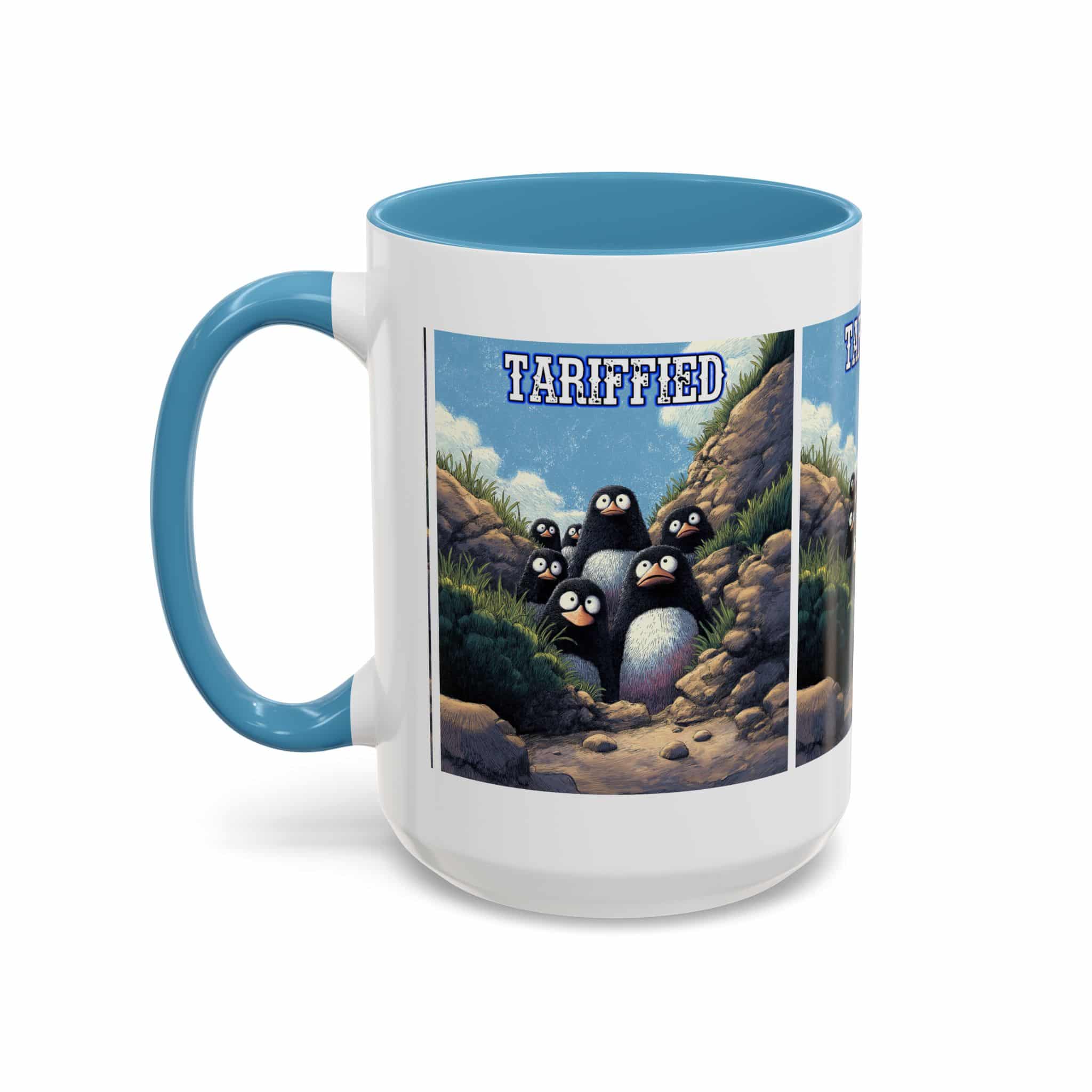 Tariffied Accent Coffee Mug (11, 15oz) - Tariff Fear Is Real - Image 39
