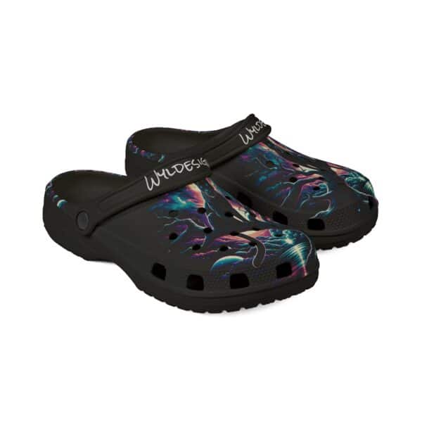Cosmic Black Panther WD-D009 By Wyldesigns Design - Clog Shoes - Image 3