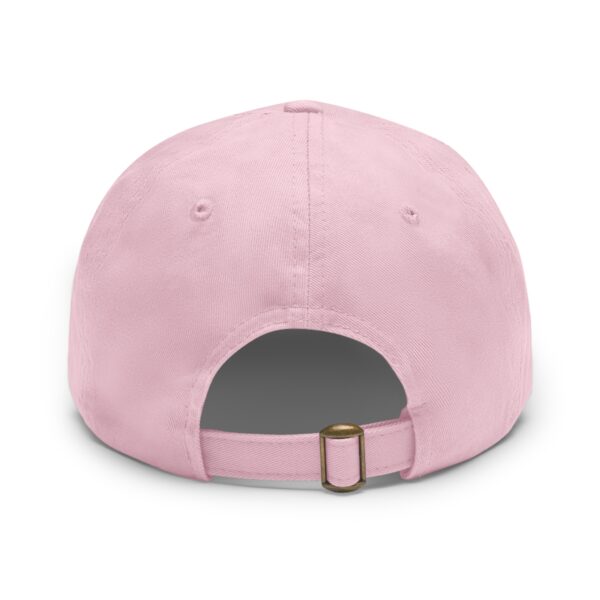 Cannibalistic Chicken Band Artistic Round Leather Patch Dad Hat - Stylish Casual Cap - Image 108