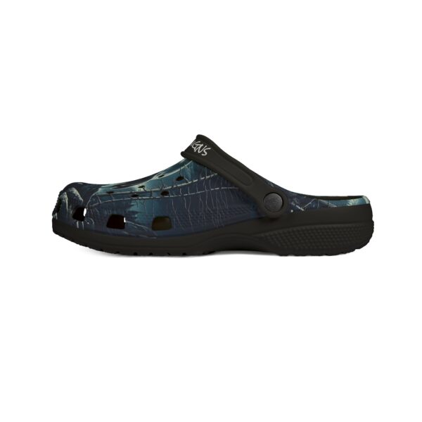 Wolf Howling WD-D001 By Wyldesigns - Clog Shoes - Image 5