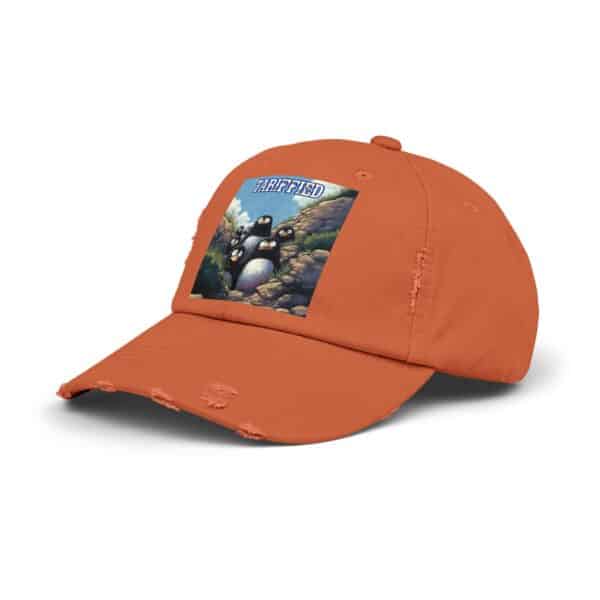 Tariffied Logo Distressed Cap - Tariff Fear Is Real - Image 9