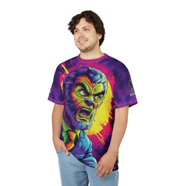 The Wolfman Pop 60's Art Style Tee Unisex (AOP) - Image 30