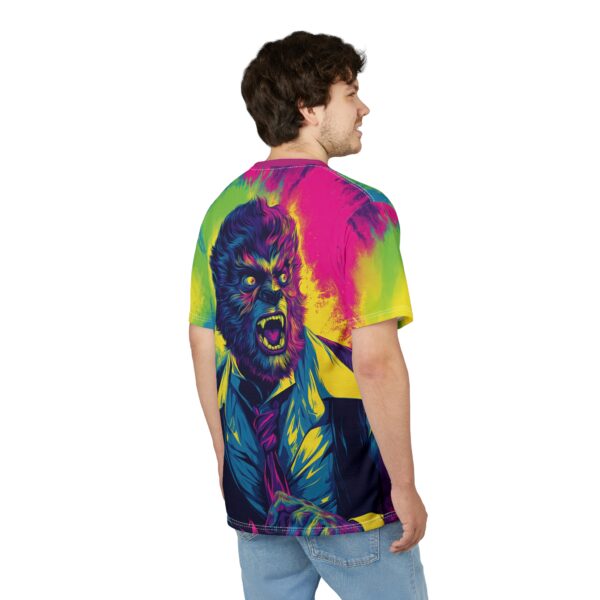 The Wolfman II Pop 60's Art Style Tee Unisex (AOP) - Image 33