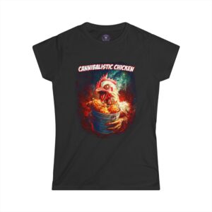 Cannibalistic Chicken (Band) Women's Softstyle Tee